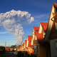 Erupción del volcán Calbuco, en Chile. Foto: AP